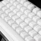 X-ray 104+10 Keycaps Set ABS Doubleshot Translucent Cherry Profile for Mechanical Gaming Keyboard